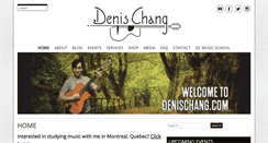 Desktop Screenshot of denischang.com